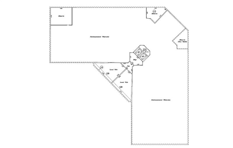 Location de bureau de 220 m² à Bruges - 33520 plan - 1