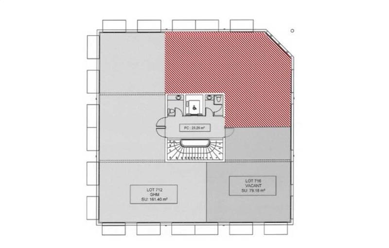 Location de bureau de 287 m² à Canéjan - 33610 plan - 1