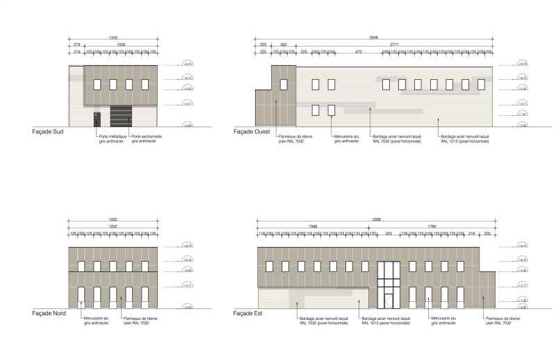 Location de bureau de 2 077 m² à Canéjan - 33610 plan - 1