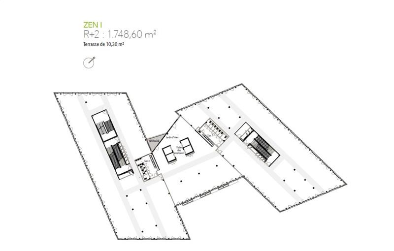 Location de bureau de 3 726 m² à Cesson-Sévigné - 35510 plan - 1