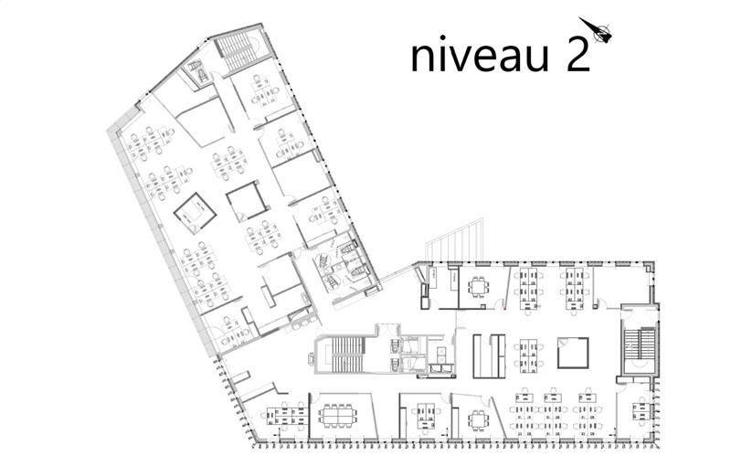 Location de bureau de 1 281 m² à Cesson-Sévigné - 35510 plan - 1