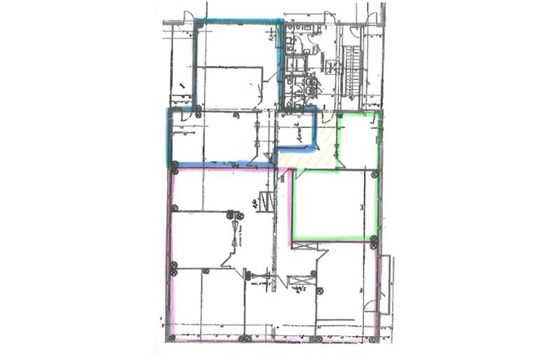 Location de bureau de 231 m² à Cesson-Sévigné - 35510 plan - 1