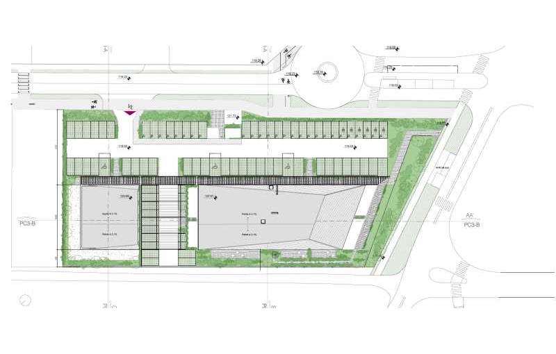 Location de bureau de 680 m² à Chalifert - 77144 plan - 1