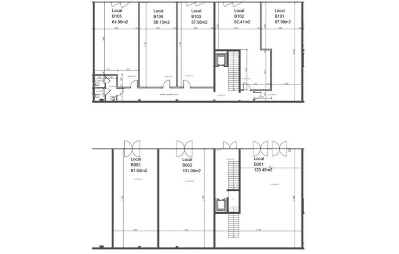 Location de bureau de 65 m² à Chambourcy - 78240 plan - 1