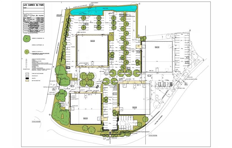 Location de bureau de 2 606 m² à Champagne-au-Mont-d'Or - 69410 plan - 1