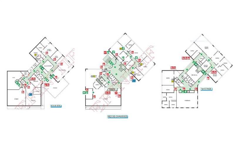 Location de bureau de 2 350 m² à Champlan - 91160 plan - 1