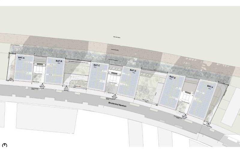 Location de bureau de 9 921 m² à Champs-sur-Marne - 77420 plan - 1