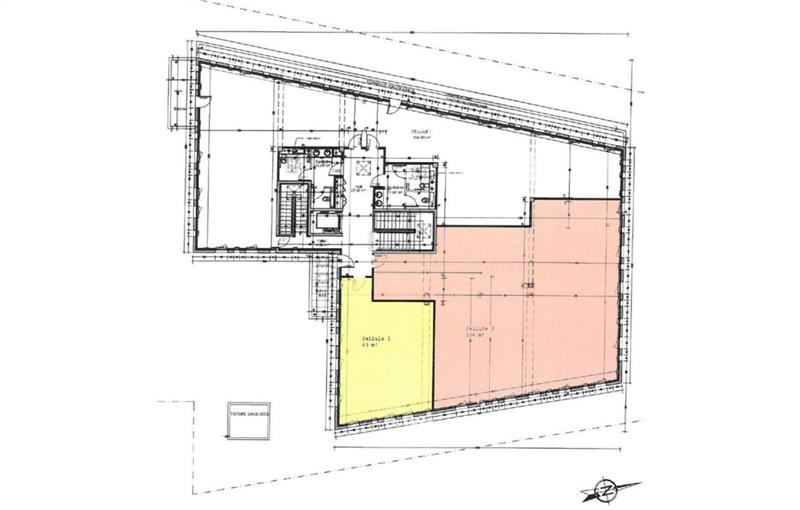 Location de bureau de 218 m² à Chartres-de-Bretagne - 35131 plan - 1