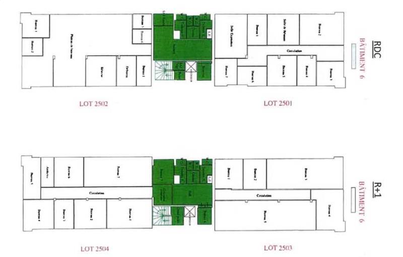 Location de bureau de 2 669 m² à Chatou - 78400 plan - 1