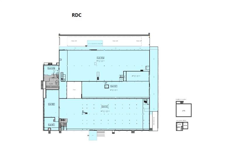 Location de bureau de 3 505 m² à Chelles - 77500 plan - 1