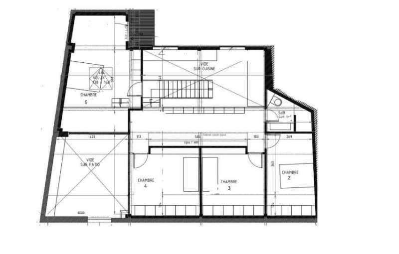 Location de bureau de 286 m² à Clamart - 92140 plan - 1