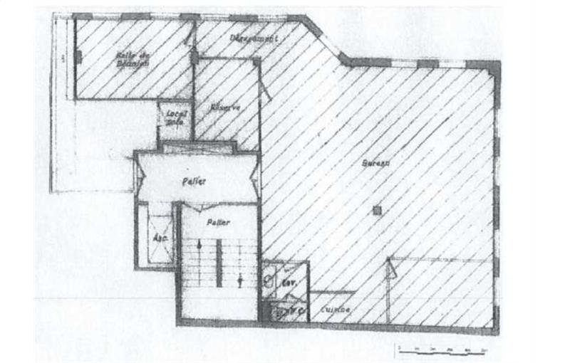 Location de bureau de 780 m² à Courbevoie - 92400 plan - 1