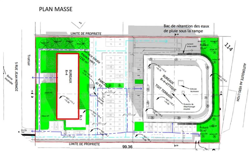 Location de bureau de 2 249 m² à Courcouronnes - 91080 plan - 1