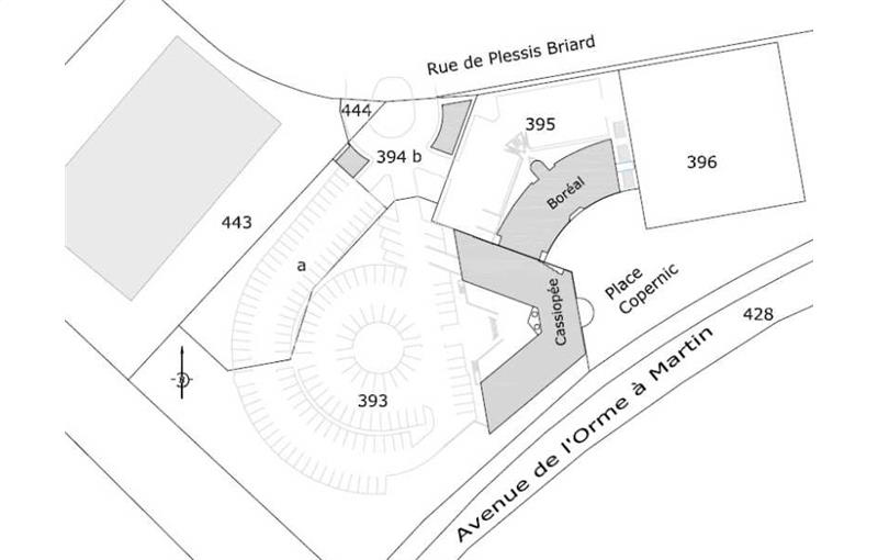 Location de bureau de 1 402 m² à Courcouronnes - 91080 plan - 1