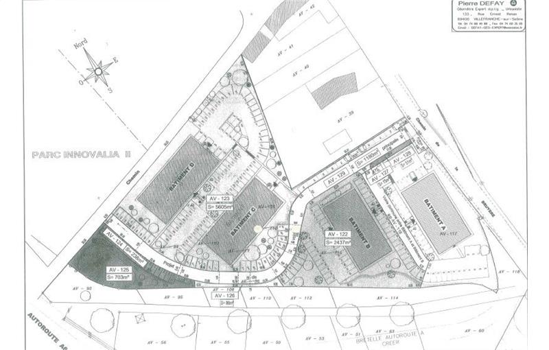 Location de bureau de 262 m² à Dardilly - 69570 plan - 1