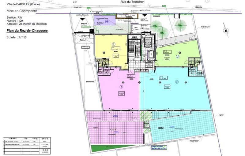 Location de bureau de 425 m² à Dardilly - 69570 plan - 1