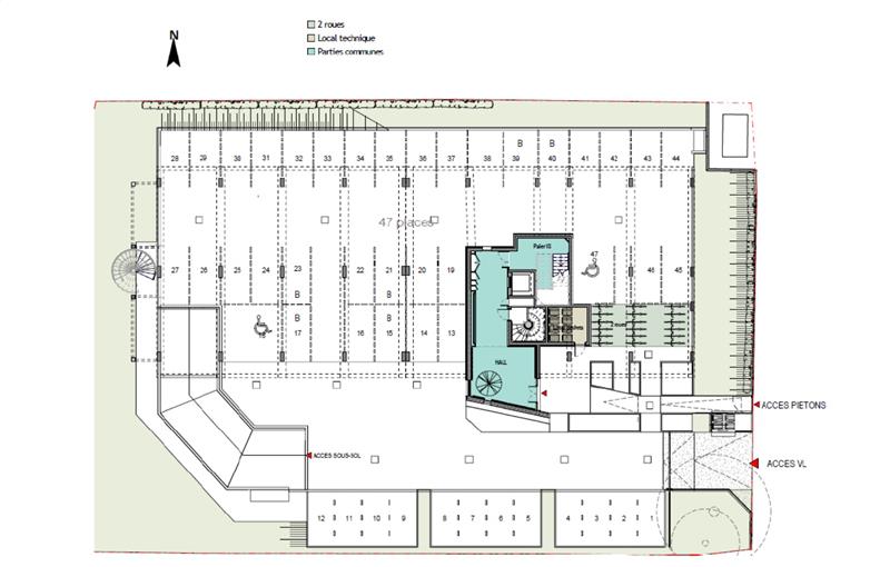 Location de bureau de 2 063 m² à Dardilly - 69570 plan - 1