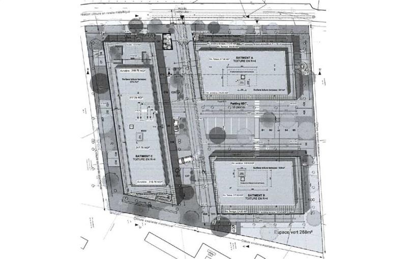 Location de bureau de 753 m² à Dardilly - 69570 plan - 1