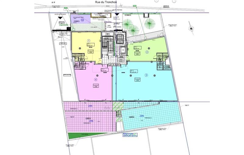 Location de bureau de 425 m² à Dardilly - 69570 plan - 1