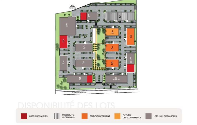 Location de bureau de 3 100 m² à Dardilly - 69570 plan - 1