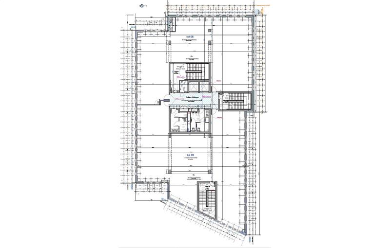 Location de bureau de 631 m² à Décines-Charpieu - 69150 plan - 1