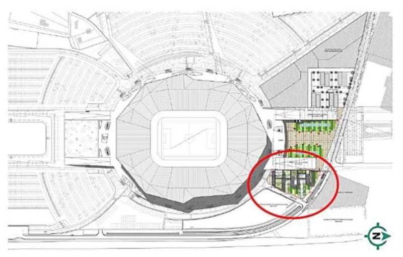 Location de bureau de 155 m² à Décines-Charpieu - 69150 plan - 1