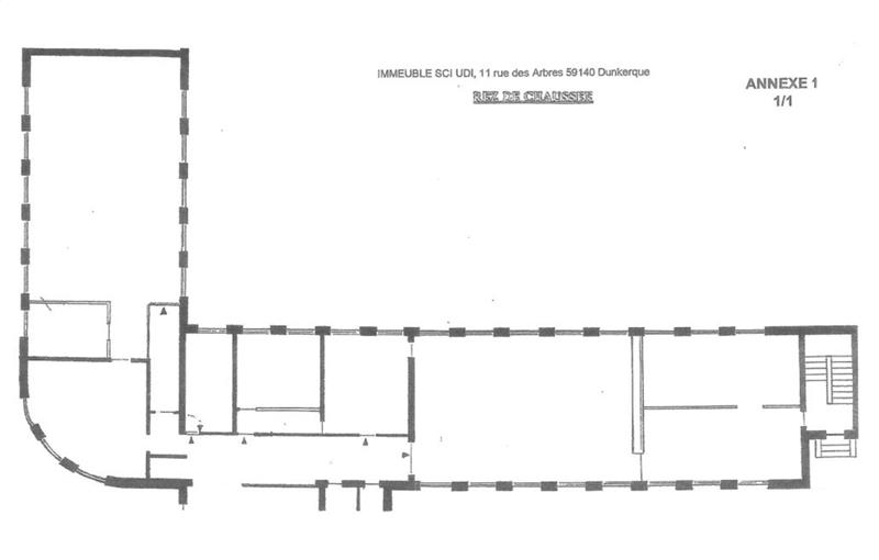 Location de bureau de 677 m² à Dunkerque - 59140 plan - 1