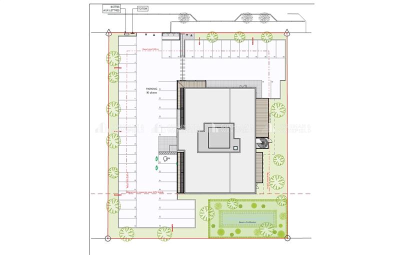 Location de bureau de 1 604 m² à Entzheim - 67960 plan - 1