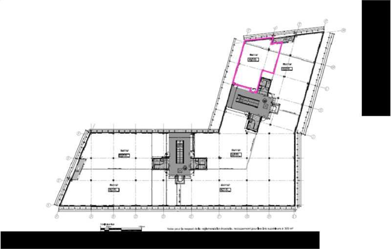 Location de bureau de 110 m² à Entzheim - 67960 plan - 1