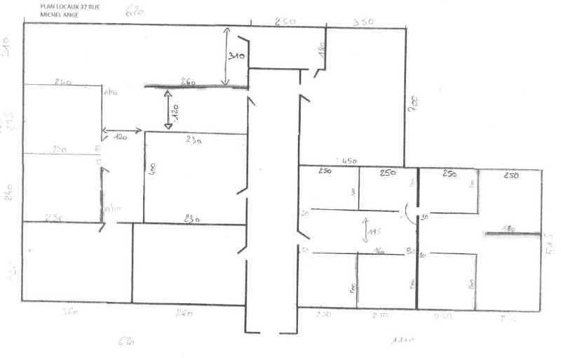 Location de bureau de 170 m² à Évry - 91000 plan - 1