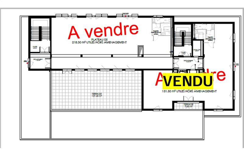 Location de bureau de 218 m² à Famars - 59300 photo - 1