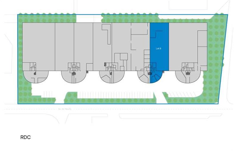 Location de bureau de 580 m² à Fontenay-sous-Bois - 94120 plan - 1