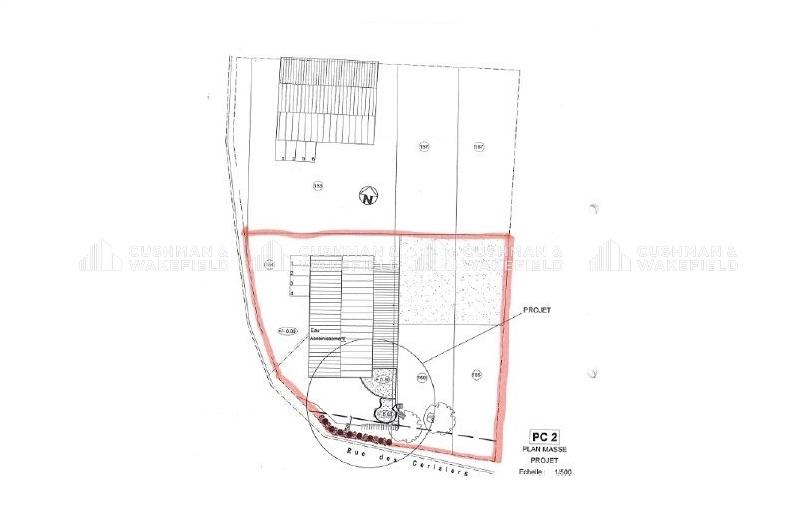 Location de bureau de 361 m² à Furdenheim - 67117 plan - 1