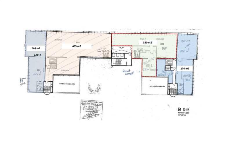 Location de bureau de 2 931 m² à Garges-lès-Gonesse - 95140 plan - 1