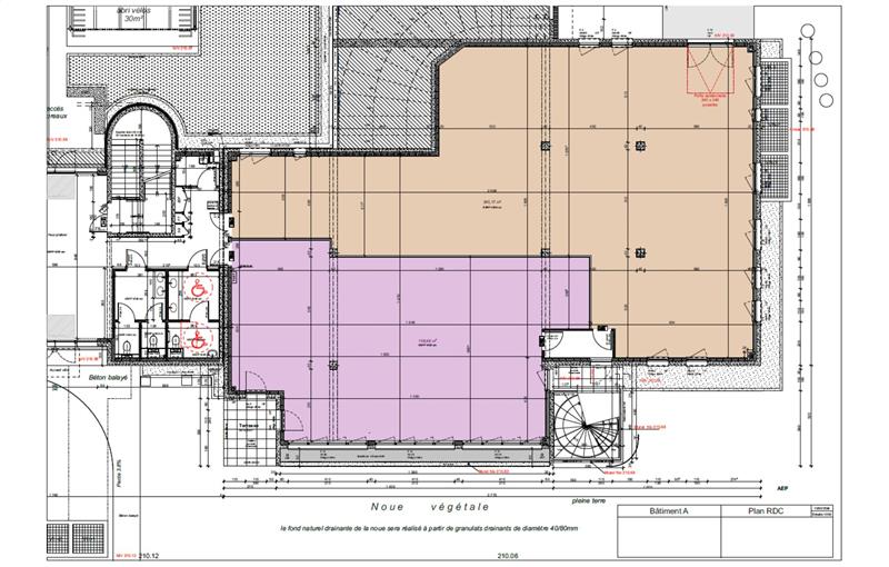 Location de bureau de 1 392 m² à Genas - 69740 plan - 1