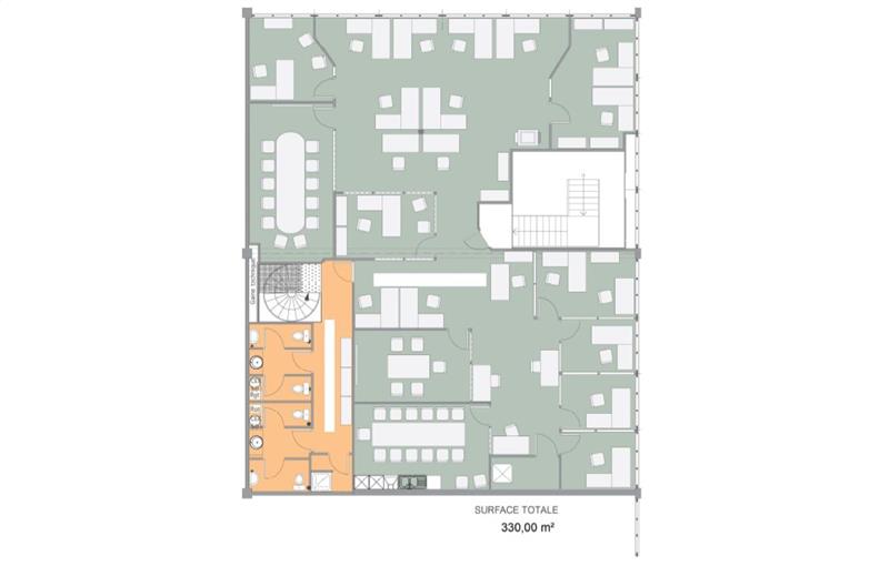 Location de bureau de 470 m² à Genay - 69730 plan - 1