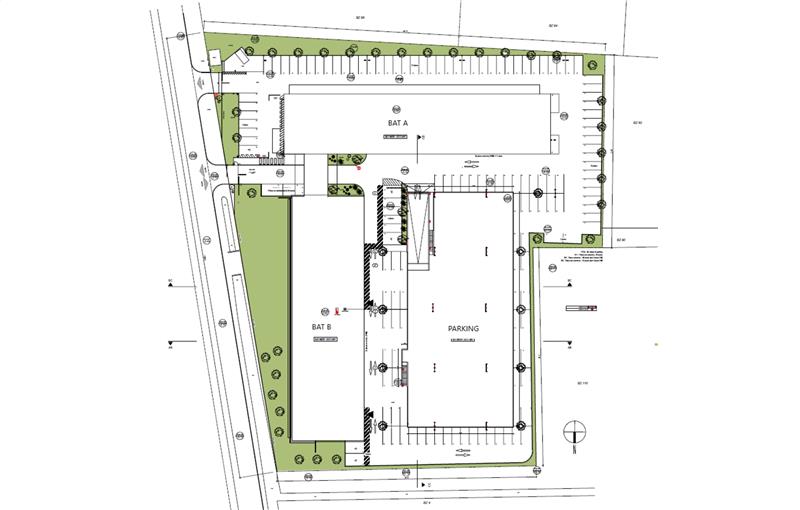 Location de bureau de 873 m² à Gradignan - 33170 plan - 1