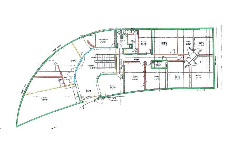 Location de bureau de 475 m² à Gradignan - 33170 plan - 1