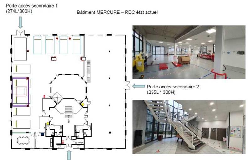 Location de bureau de 1 894 m² à Guyancourt - 78280 plan - 1