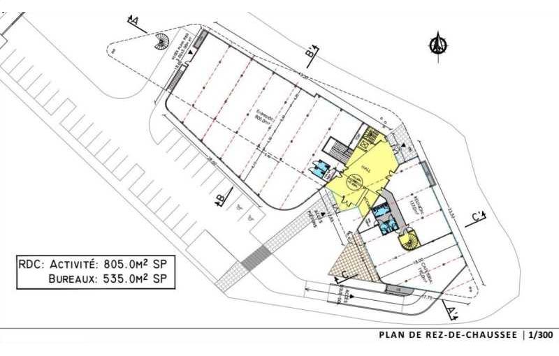 Location de bureau de 2 920 m² à Guyancourt - 78280 plan - 1