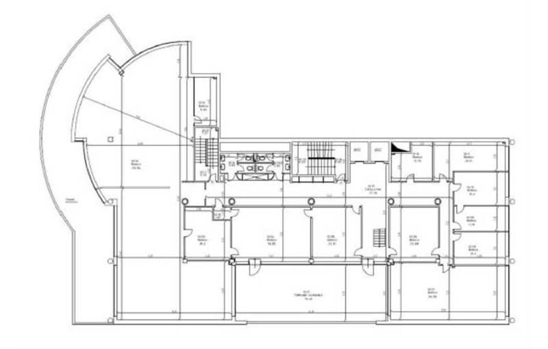 Location de bureau de 1 842 m² à Issy-les-Moulineaux - 92130 plan - 1