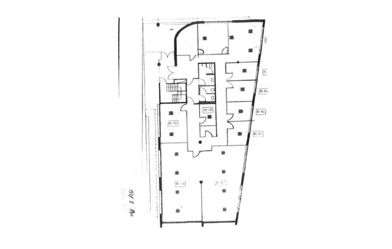 Location de bureau de 303 m² à Issy-les-Moulineaux - 92130 plan - 1