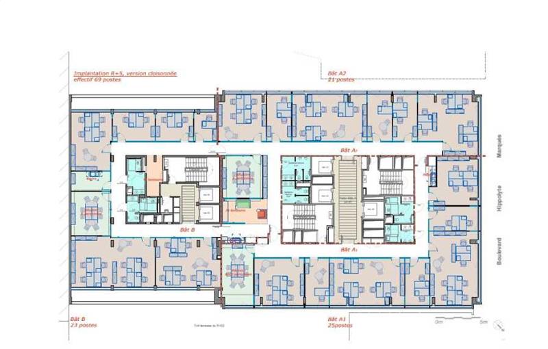 Location de bureau de 3 241 m² à Ivry-sur-Seine - 94200 plan - 1