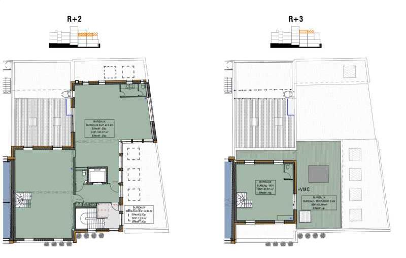 Location de bureau de 250 m² à Ivry-sur-Seine - 94200 plan - 1