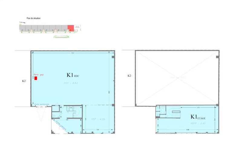 Location de bureau de 483 m² à Ivry-sur-Seine - 94200 plan - 1