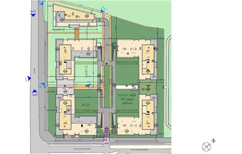 Location de bureau de 5 404 m² à Jossigny - 77600 plan - 1