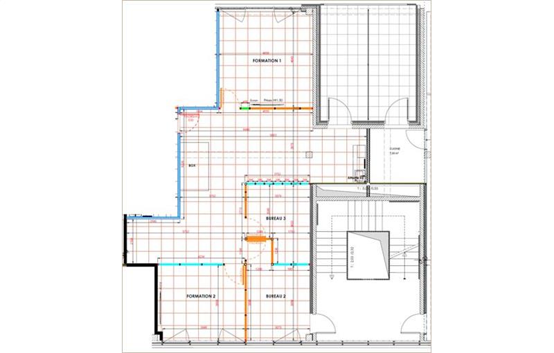 Location de bureau de 133 m² à L'Union - 31240 plan - 1