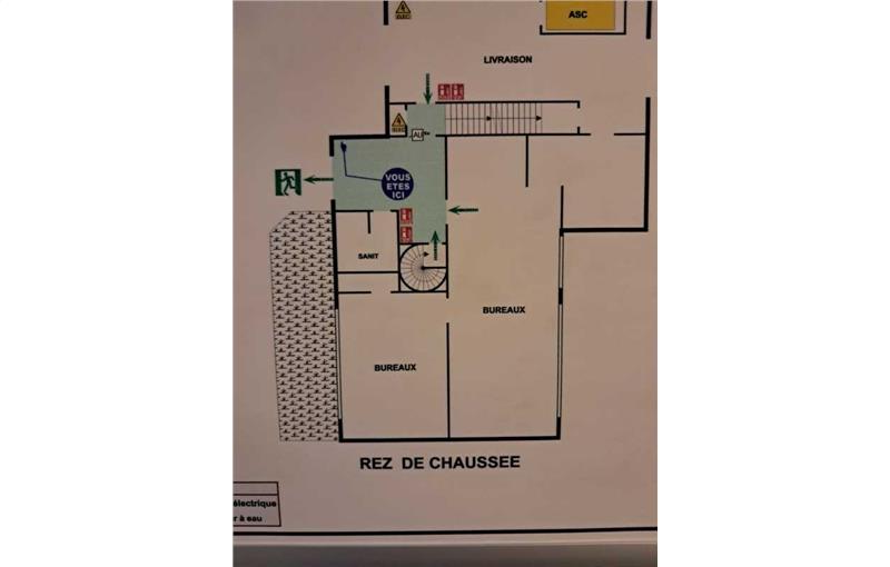 Location de bureau de 66 m² à La Garenne-Colombes - 92250 plan - 1