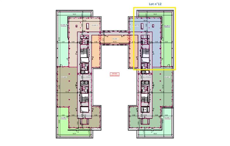 Location de bureau de 281 m² à Labège - 31670 plan - 1