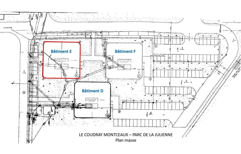 Location de bureau de 280 m² à Le Coudray-Montceaux - 91830 plan - 1